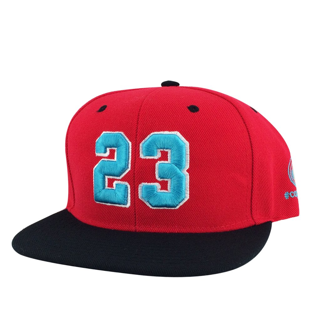 Custom Embroidered Hat Player Jersey Number #23 Snapback Cap