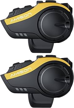 Amazon.co.jp: Amison バイクインカム 最大10人同時通話 最大通話距離