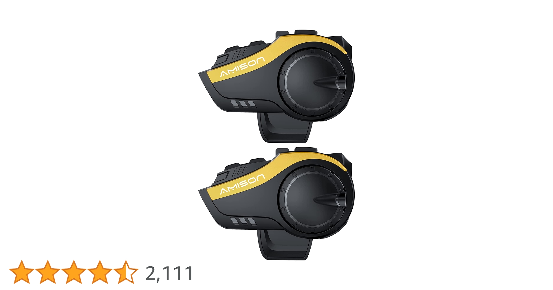 Amazon.co.jp: Amison バイクインカム 最大10人同時通話 最大