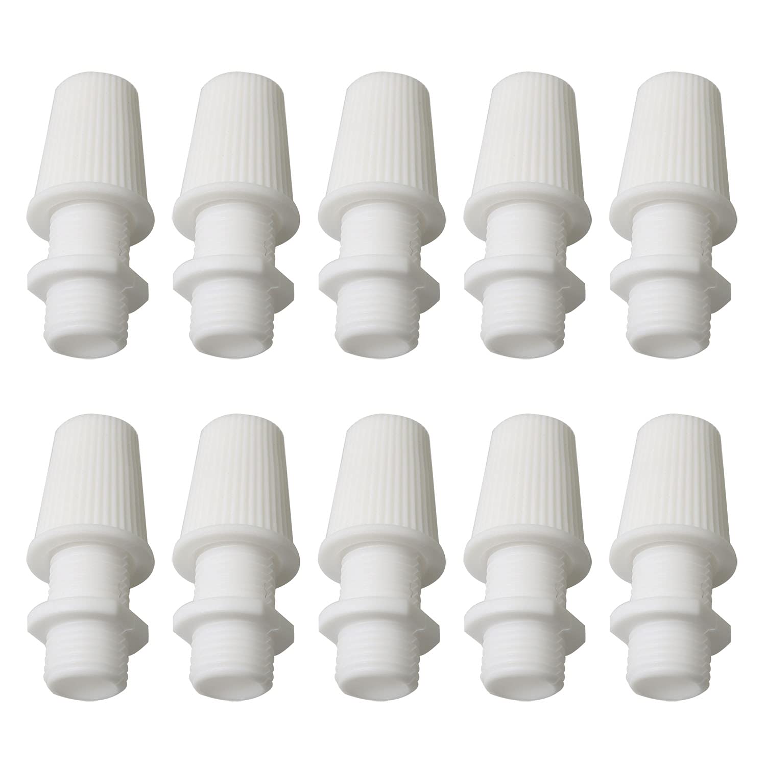 PZRT 20pcs Cable Glands Strain Reliefs Connectors Cord Grips For Pendant Light Accessories, White-image-36