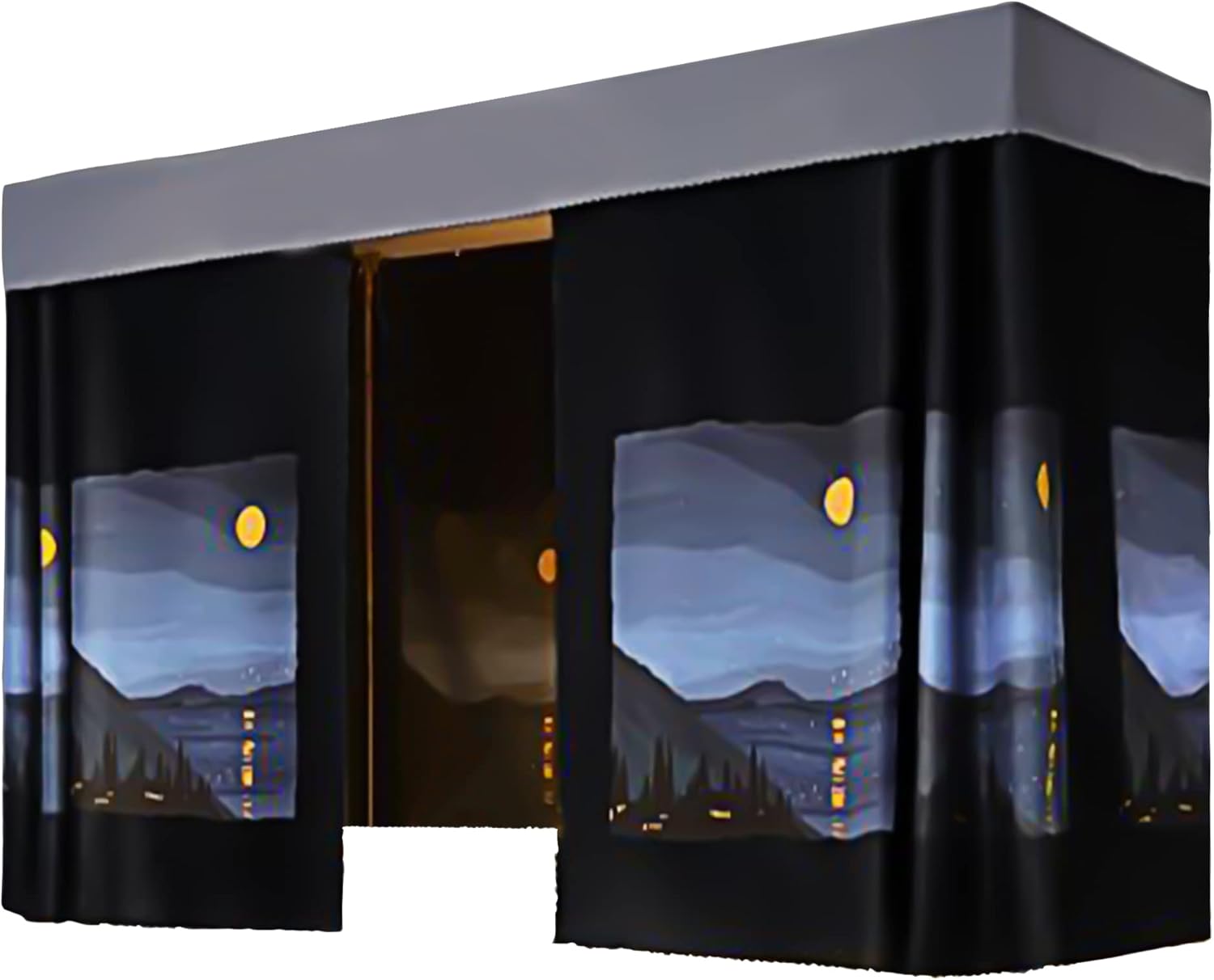 Mocarly Dorm Single Twin Bunk Bed Tents Drapes Dustproof