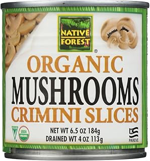 Native Forest Organic Sliced Crimini Mushrooms - 4 oz