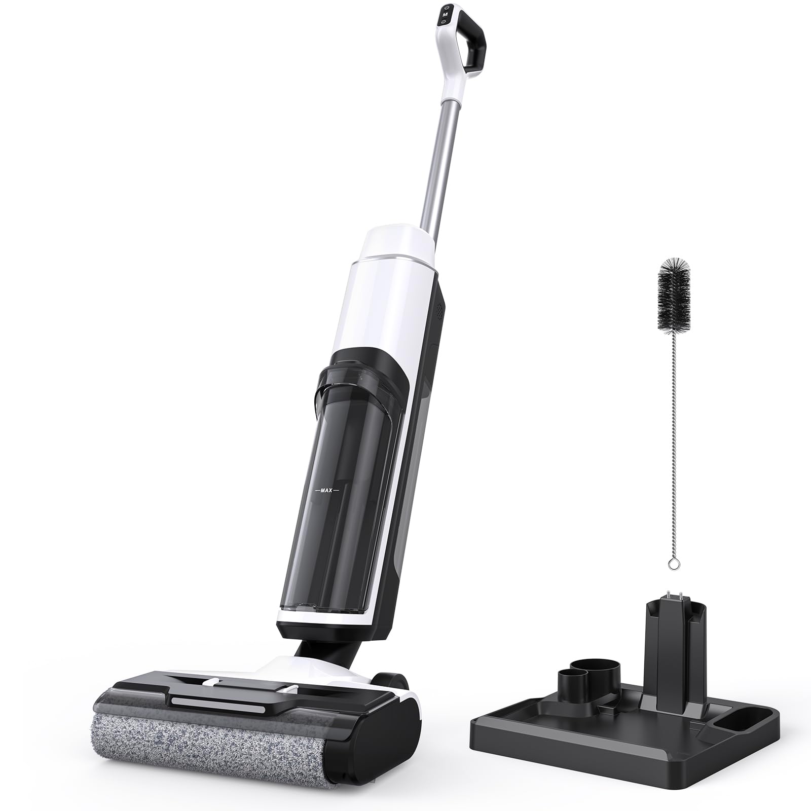 Lubluelu 3-in-1 Cordless Floor Washer, Super Suction, Wet & Dry Dual Use, One-Click Self-Cleaning, HEPA Filtration, Smart Voice Reminder