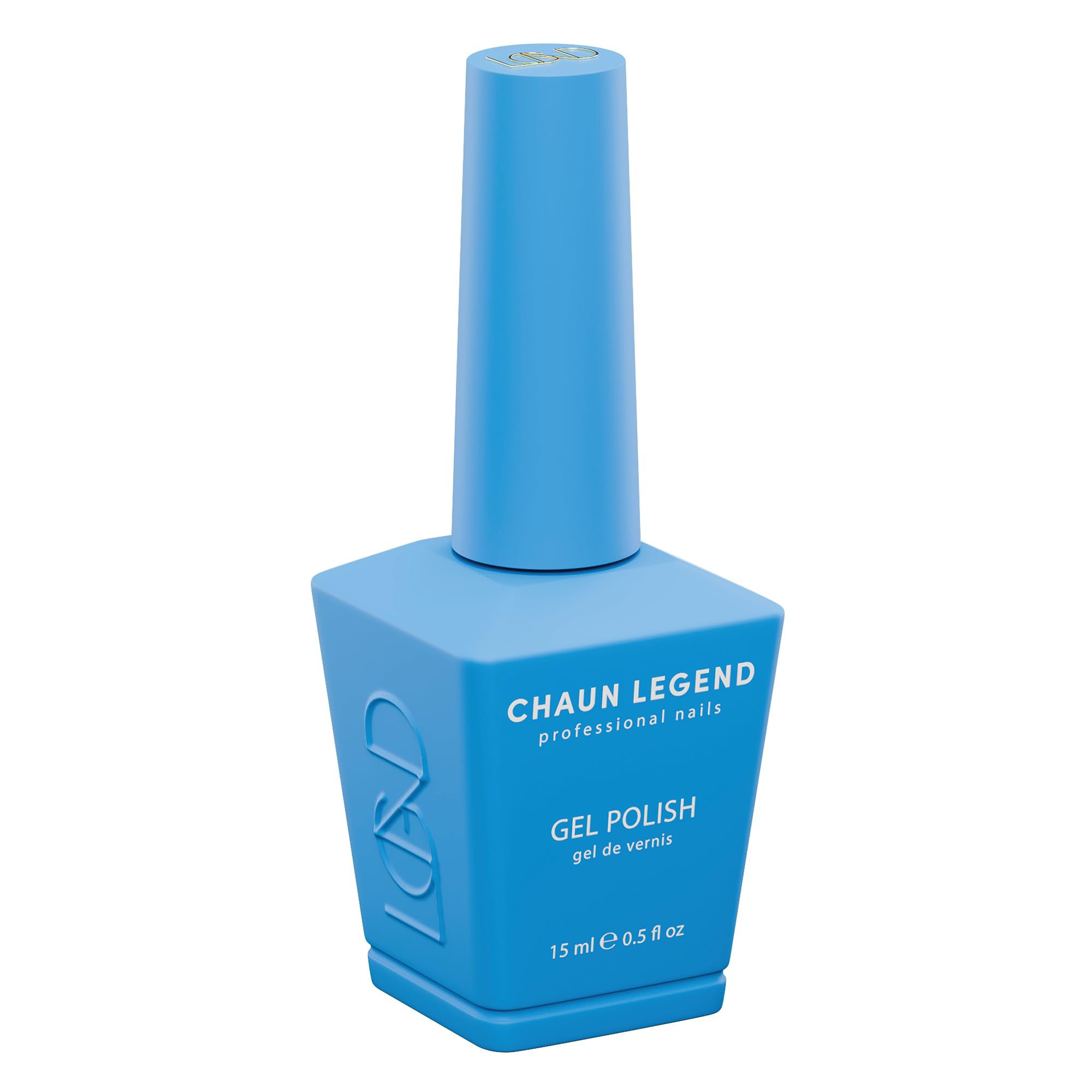 Chaun Legend UV Gel Nail Polish, 0.5 Ounce Long Lasting Salon Quality, Bubble Free Professional Manicures, Quick Dry, High Shine, Sea Breeze LG5059 (