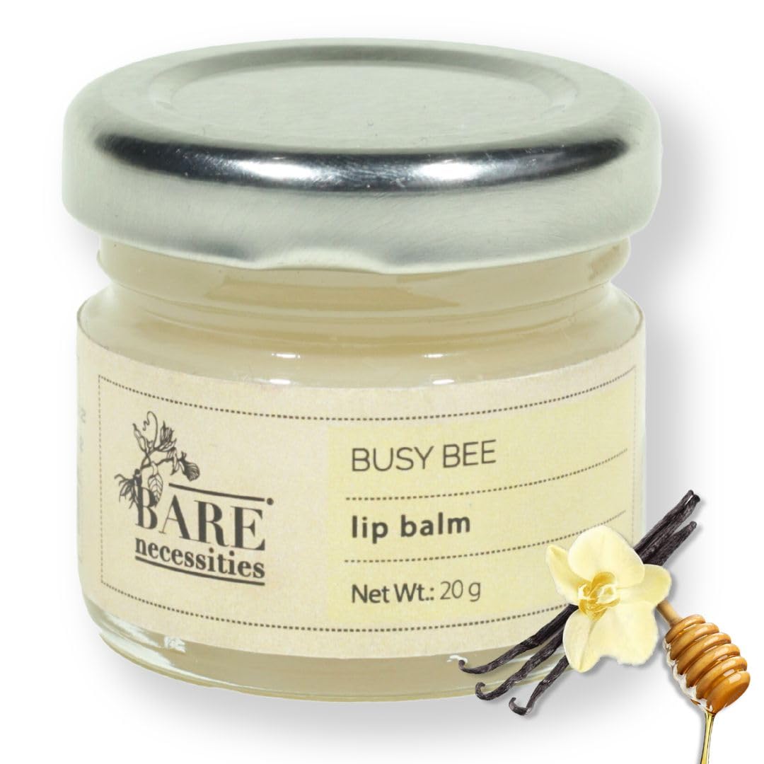Bare Necessities Organic Beeswax Lip Balm With Shea Butter - Moisturizing For Dry Lips | Non-Toxic, Natural | Hydrating Honey Vanilla | 20g-image-34