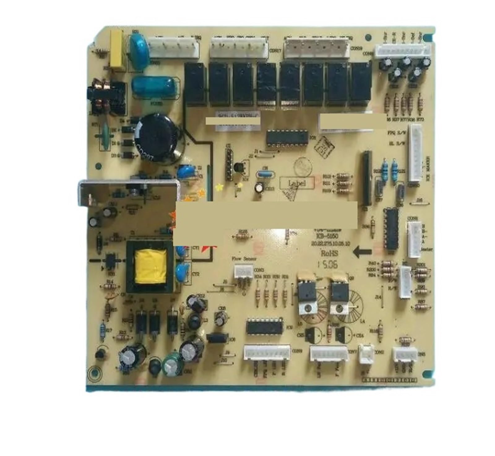 Refrigerator Motherboard,Compatible With Midea Refrigerator Freezer Motherboard Control Board BCD-512WKPM-C BCD-528WKPM 502301010027 UL-BCD515WE-A