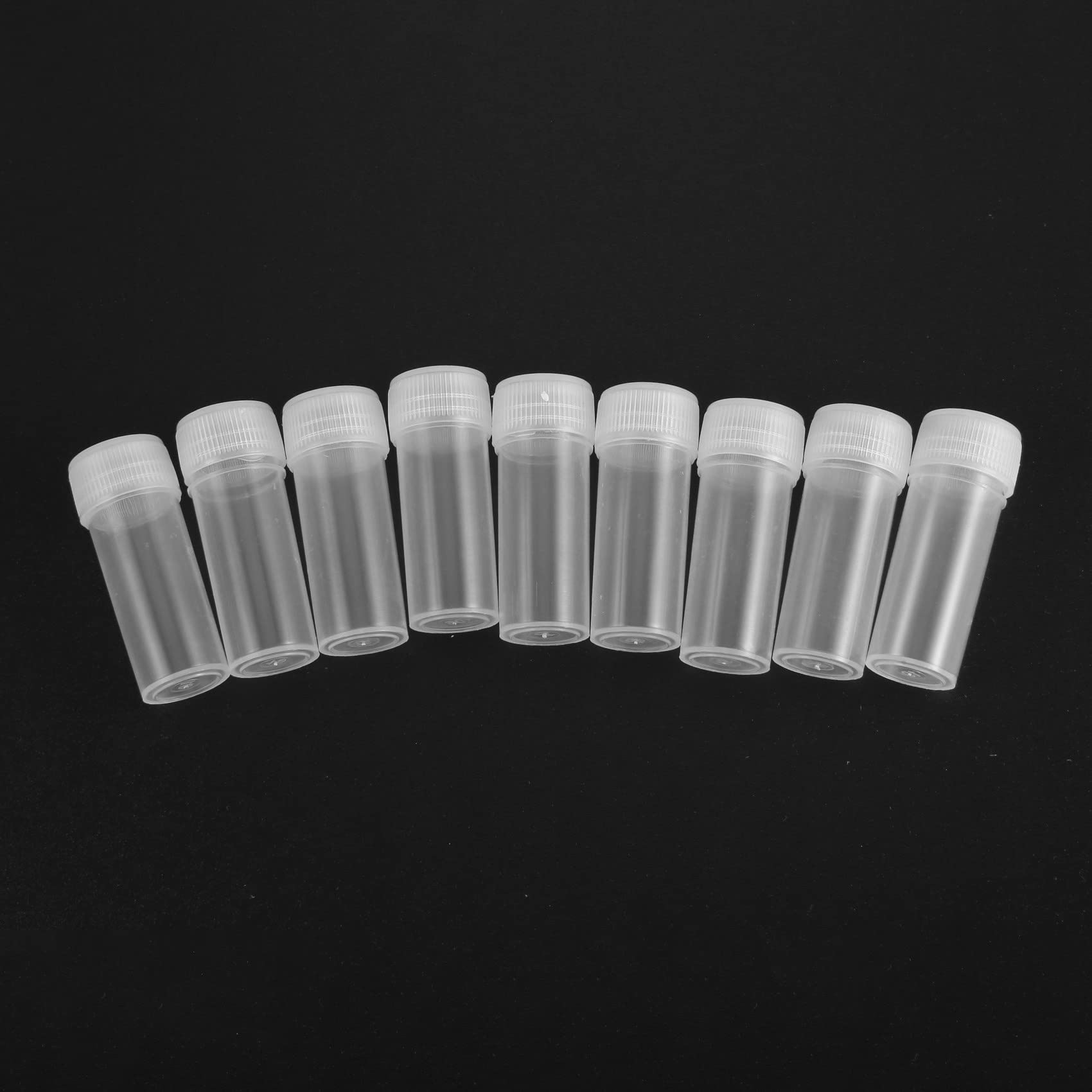 1000 Stück 5 Ml Plastik Proben Flaschen Trinkbare Mini Klar Aufbewahrungs Box Fläschchen Aufbewahrungs Behälter