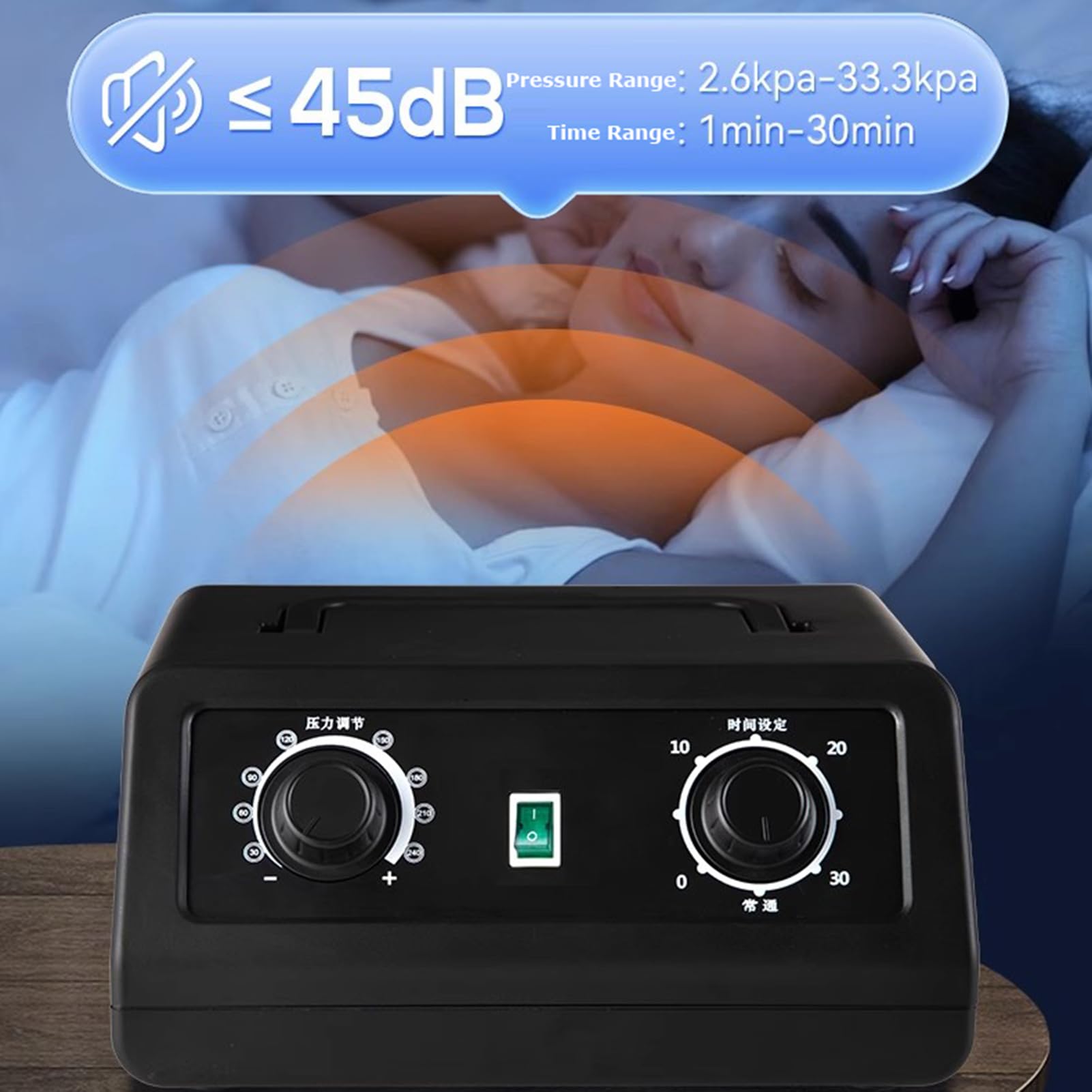 Massaggiatori elettrici per Piedi, drenaggio linfatico, pressoterapia a 4/6 cavità, Massaggio a Compressione d'Aria per Gambe, Braccia, Vita e Piedi, rilassamento Muscolare e solli