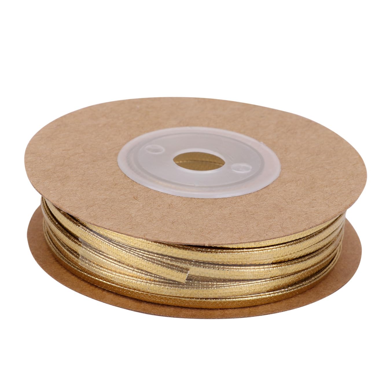 Cordon en cuir tressé plat or 2mm Galpada de 15m pour bijoux DIY