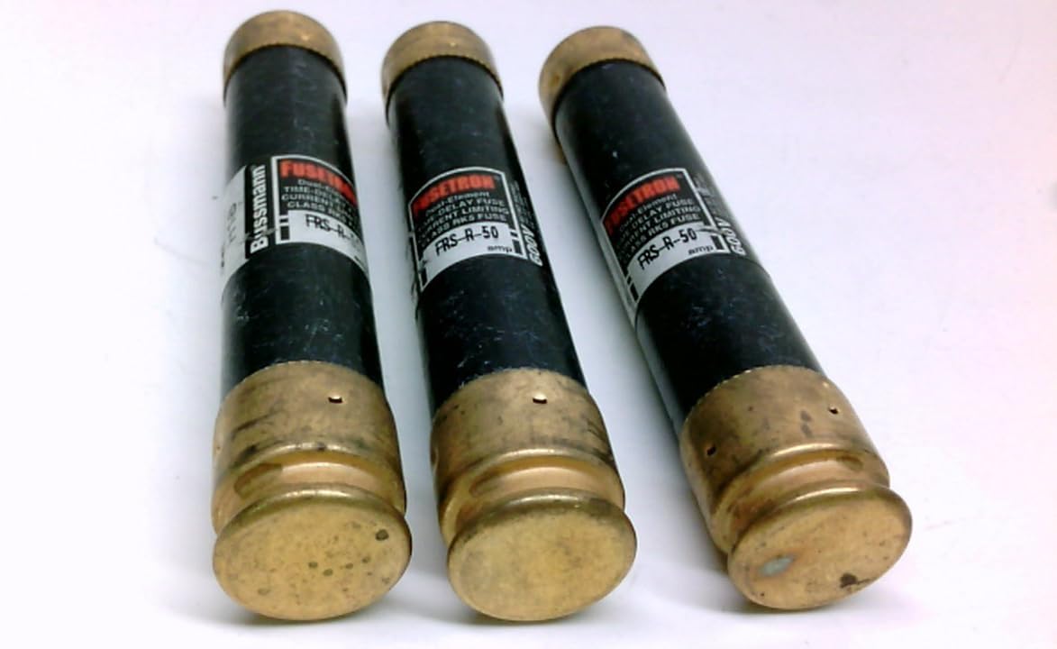 Cooper Bussmann Frs-R-50 - Pack Of 3 - Class Rk5 Dual-Element, Frs-R-50 ...