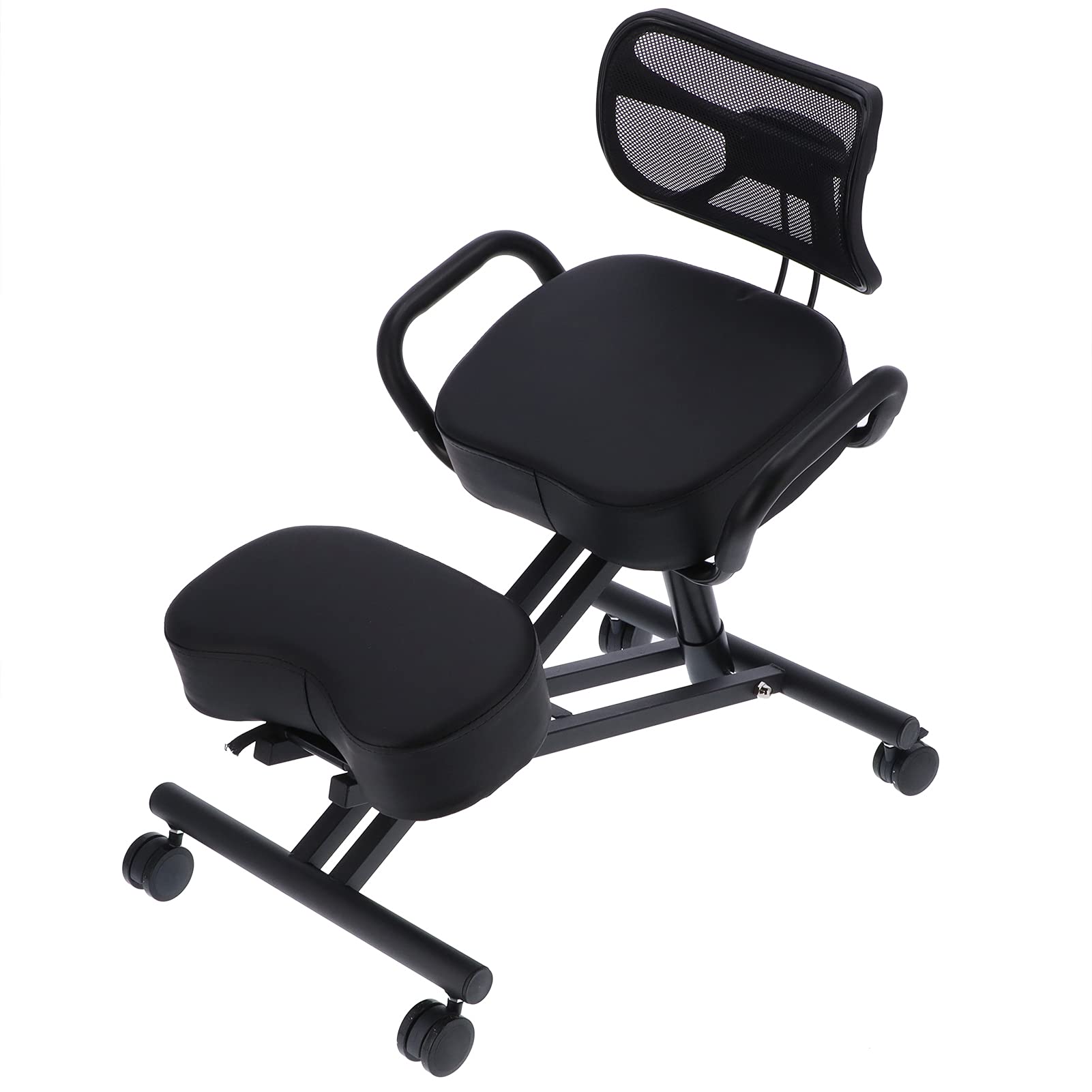 GOTOTOP Chaise à genoux - Tabouret orthopédique réglable - Ergonomique - Respirant - Pour la banque - Pour le bureau ou la maison - Pour la réception ou la salle de réunion