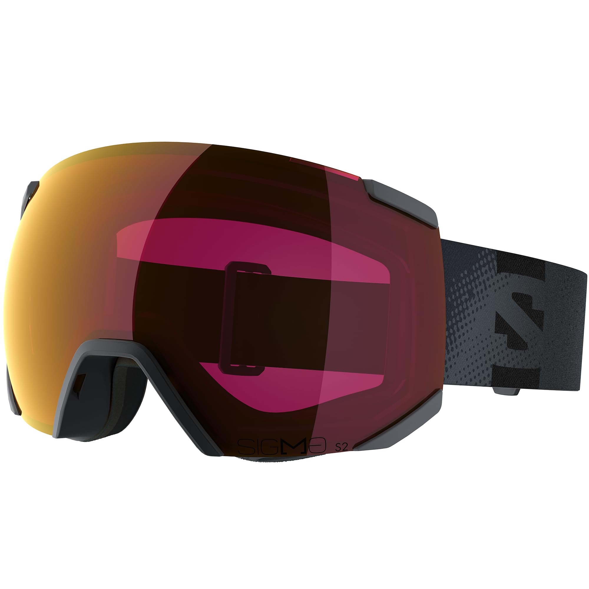 Salomon RADIUM SIGMA Goggles, Unisex Anti-Fog Ski Goggles For Snowboarding and Mountain Adventures
