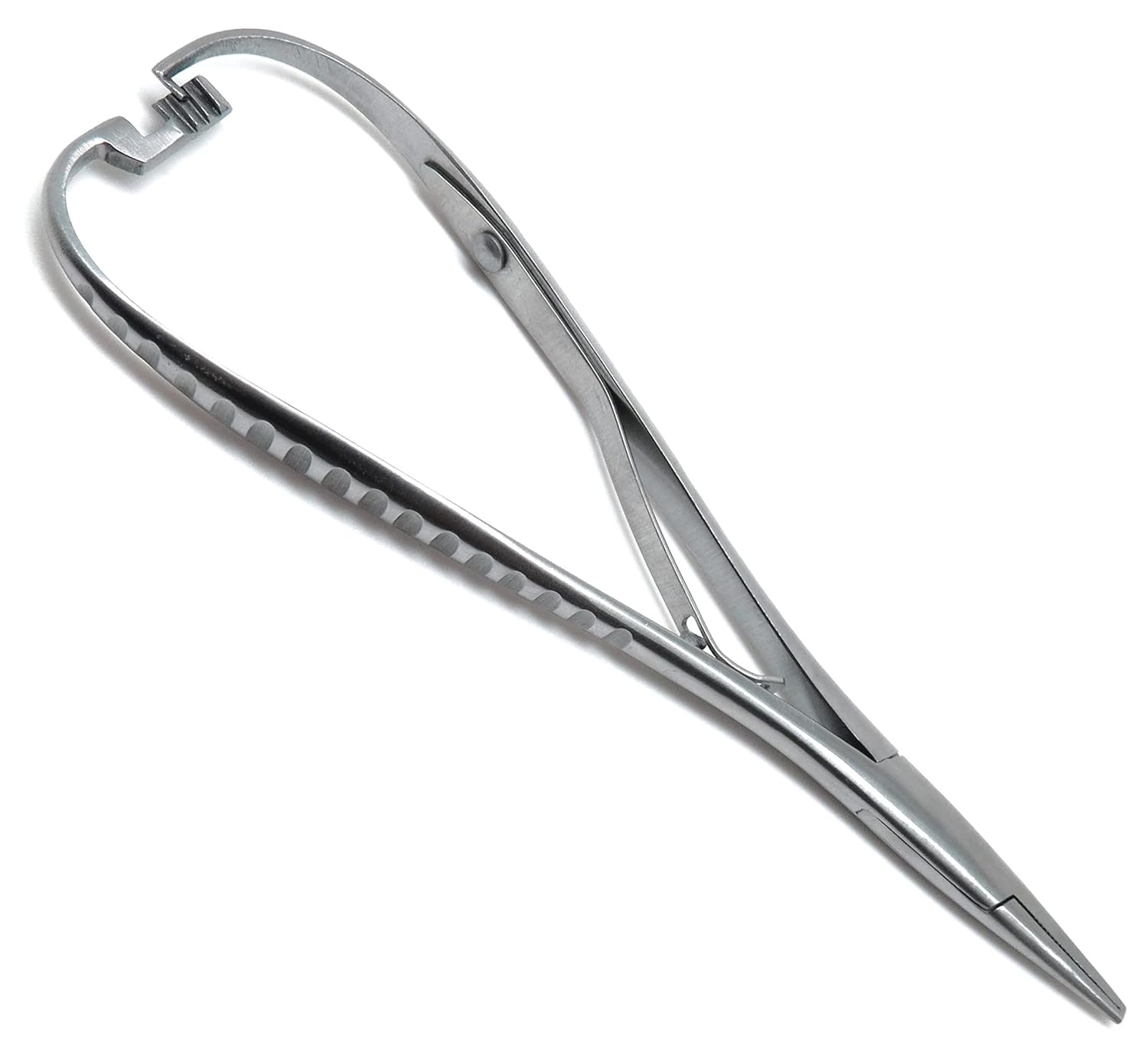 4 Pcs Dental Mathieus Elastomeric Notch Hook Standard Needle Holder 14cm Forcep Orthodontic Instruments