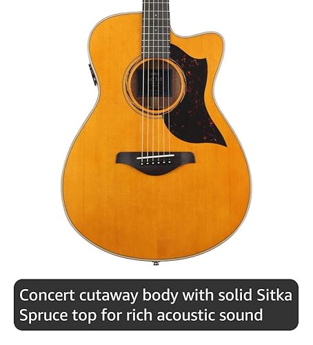 Yamaha AC3M アコースティックギター　SRT Yamaha A-Series AC3M Cutaway Concert Acoustic-Electric Guitar
