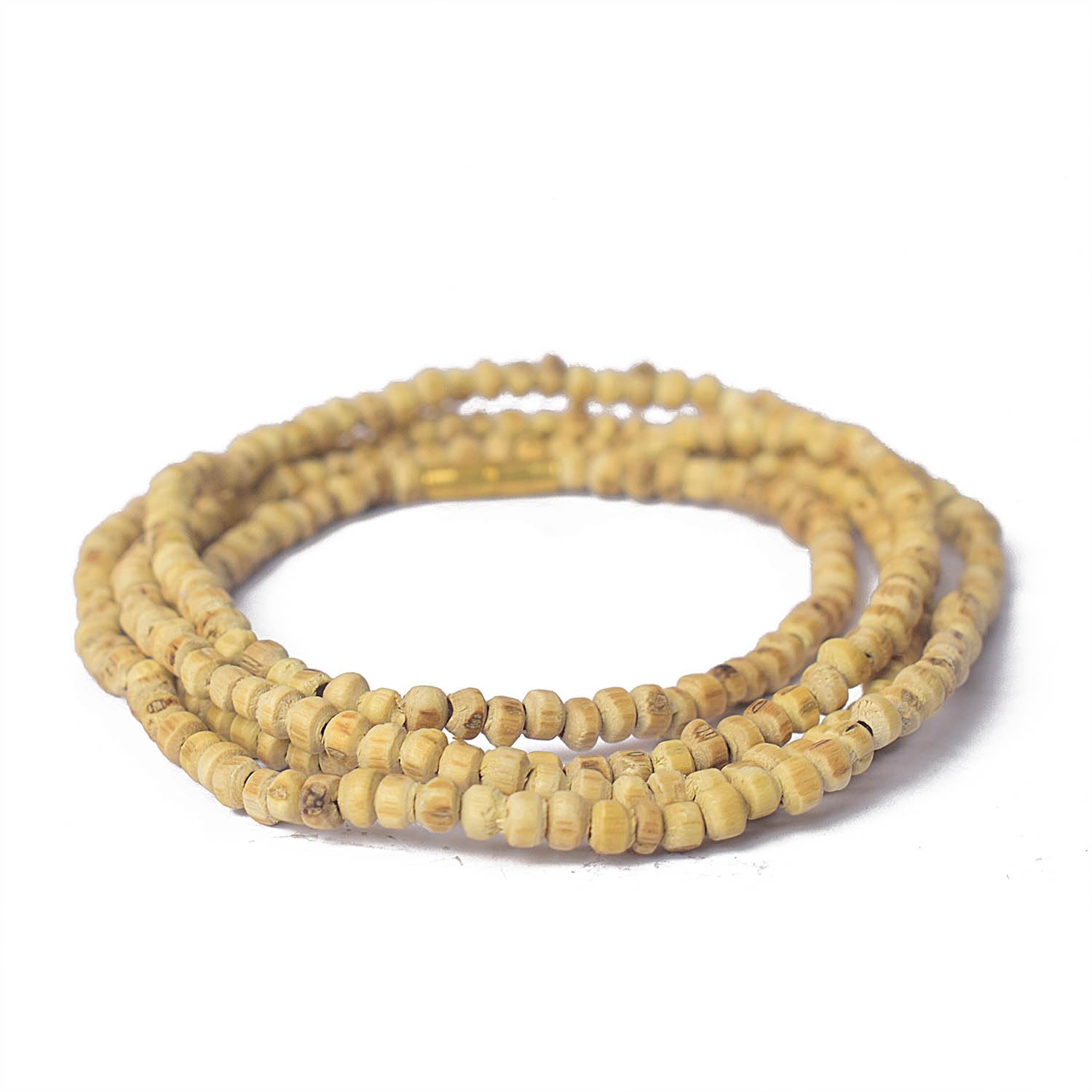 SATVIK Tulsi Mala for Neck Holy Basil | Tulsi Mala For Prayer | Vrindavan Iskcon Kanthi for Men and Women | Spiritual Jaap Mala | Religious Neck Mala-image-20