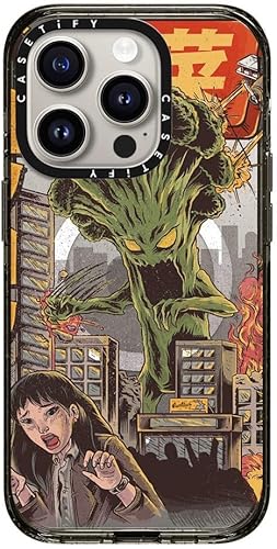 CASETiFY Impact - Funda para iPhone 15 Pro 4 veces probada contra caídas de grado militar, protección contra caídas de 8.2 pies, compatible con