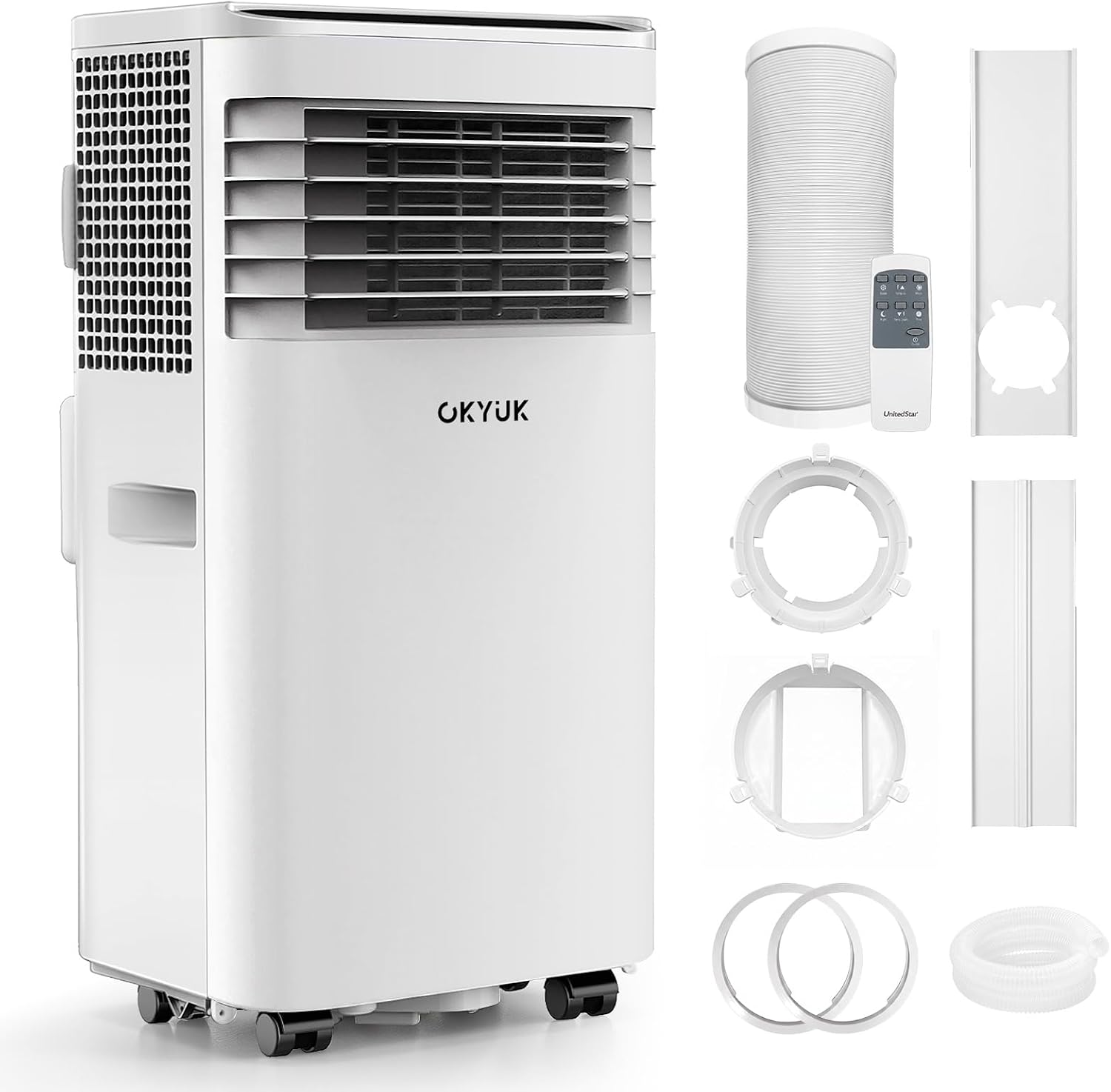 Climatiseur Mobile 7000 BTU : Froid Efficace, Silencieux, Classe A
