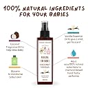 Coco Crush 100% Natural Coconut Vanilla Baby Perfume - Gentle & Safe, Mild, Alcohol Free | Unisex children | Multipurpose with Delicate Fragrance | Dermatologically Tested (100ml) gallery image