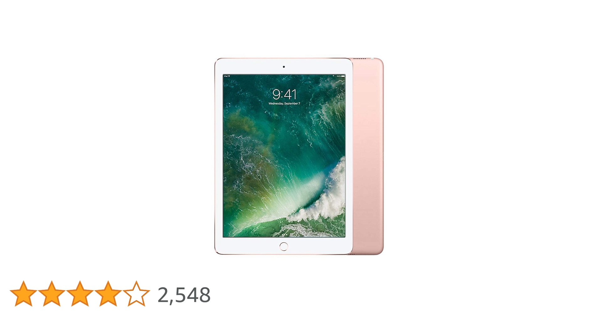 Apple iPad Pro Tablet (32GB, Wi-Fi, 9.7in) Rose Gold