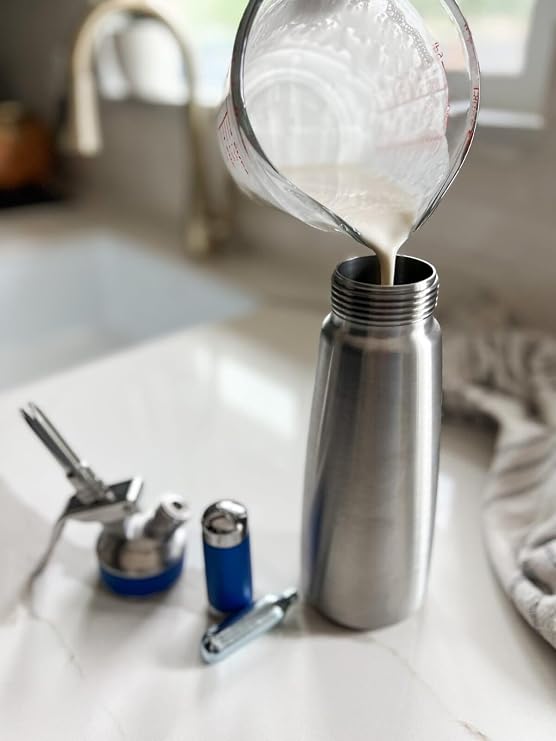 Frieling by Mosa Master Whipper Professional Cream Whipper, 0.5 Liter