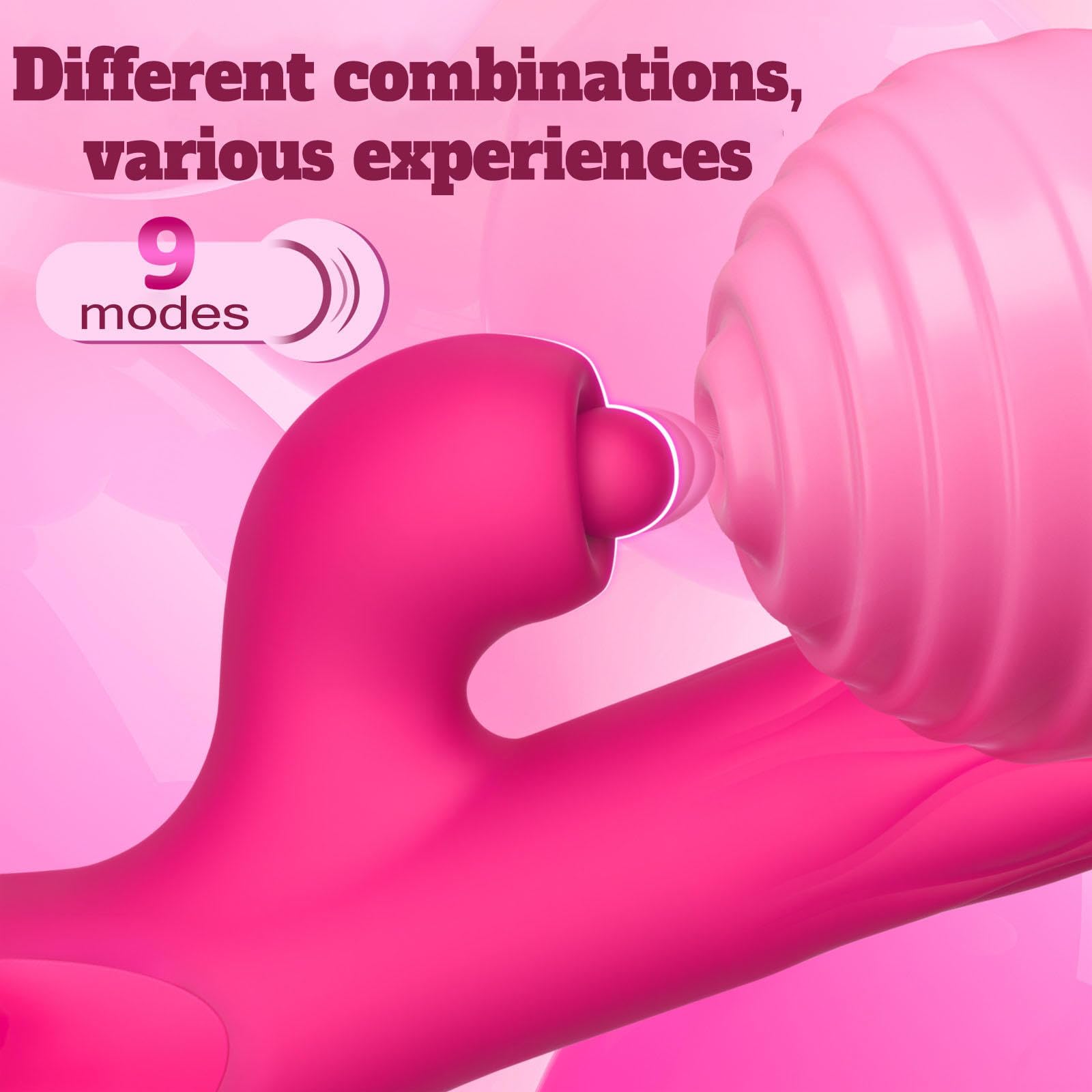 Vibratore G Spot Erotica Dildo Stimolatore Clitorideo può stimolare il punto G, Vibratoreper Stimolatore Clitoride Femminile Dildo