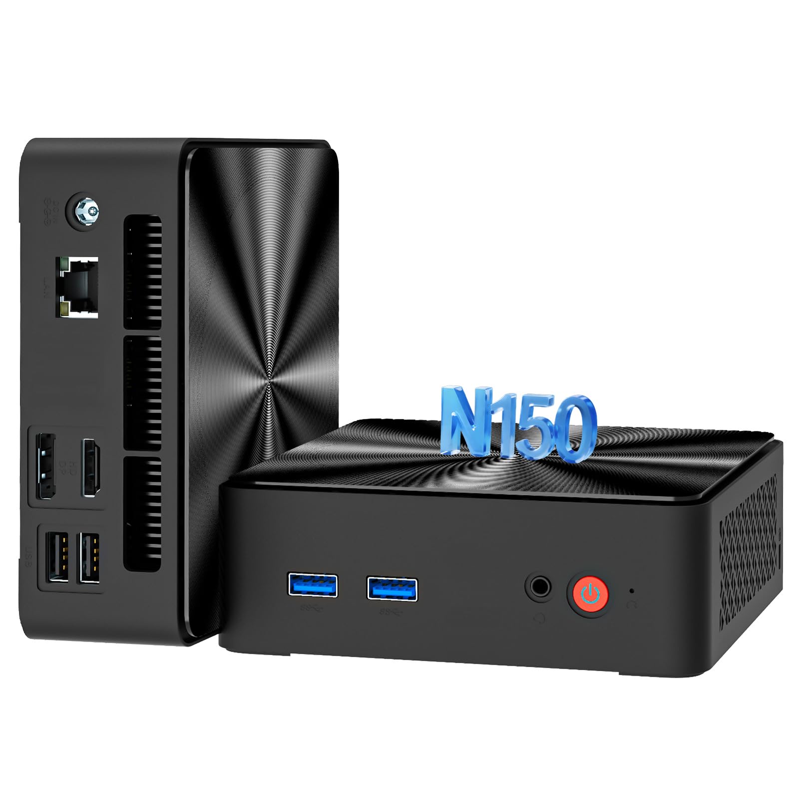 ミニPC N150 メモリ16GB 512GB SSD Windows11 黒 ミニPC N150 メモリ16GB 512GB SSD Windows11 黒 SZBOX 7 インチ