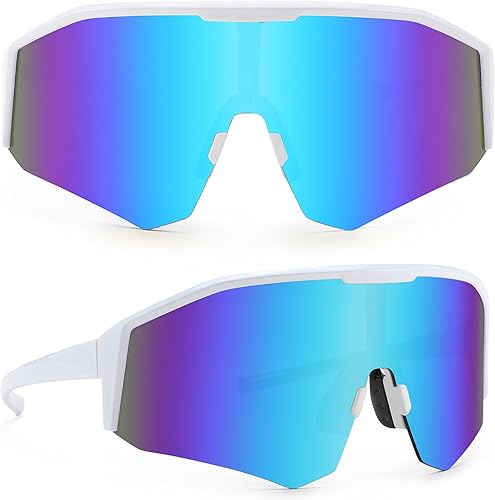 Miniatura 8 de Karsaer Gafas de sol deportivas para ciclismo, visera, sombras frescas, para jóvenes, béisbol, sóftbol, gafas de sol para niños y niñas de 8 a 14
