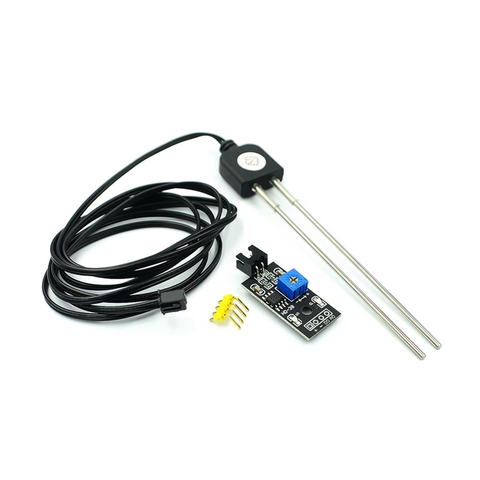 1 Sensor de Humedad del Suelo y módulo Detector de Humedad del Suelo. Sonda de Resistencia a la corrosión.(3pcs)