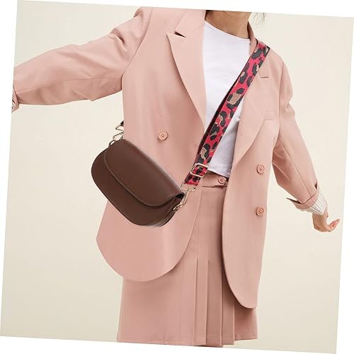 Miniatura 6 de EXCEART 5pcs Adjustable Shoulder Strap Purse Accessories Leopard Print Bag Tote Bag for Women Crossbody Purse Strap Adjustable Straps Wide Bag Strap