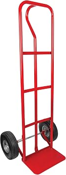 Performance Tool W41060 Heavy Duty Steel Hand Truck Dolly, Red