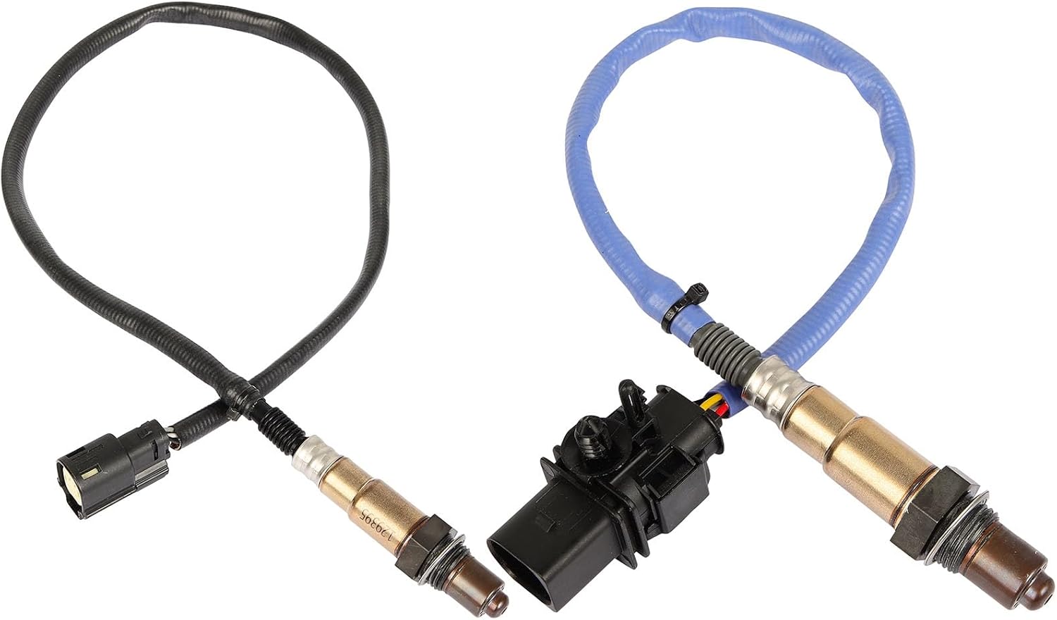 Oxygen Sensor Upstream Downstream O2 Sensor Set 2PCS Replacement for Ford Focus 2012 2013 2014 2.0L, for Fusion 2013-2014 1.6L, for Lincoln MKC 2015 2.3L 234-5113 234-4575 8F9Z-9F472-H CV6Z-9G444-A