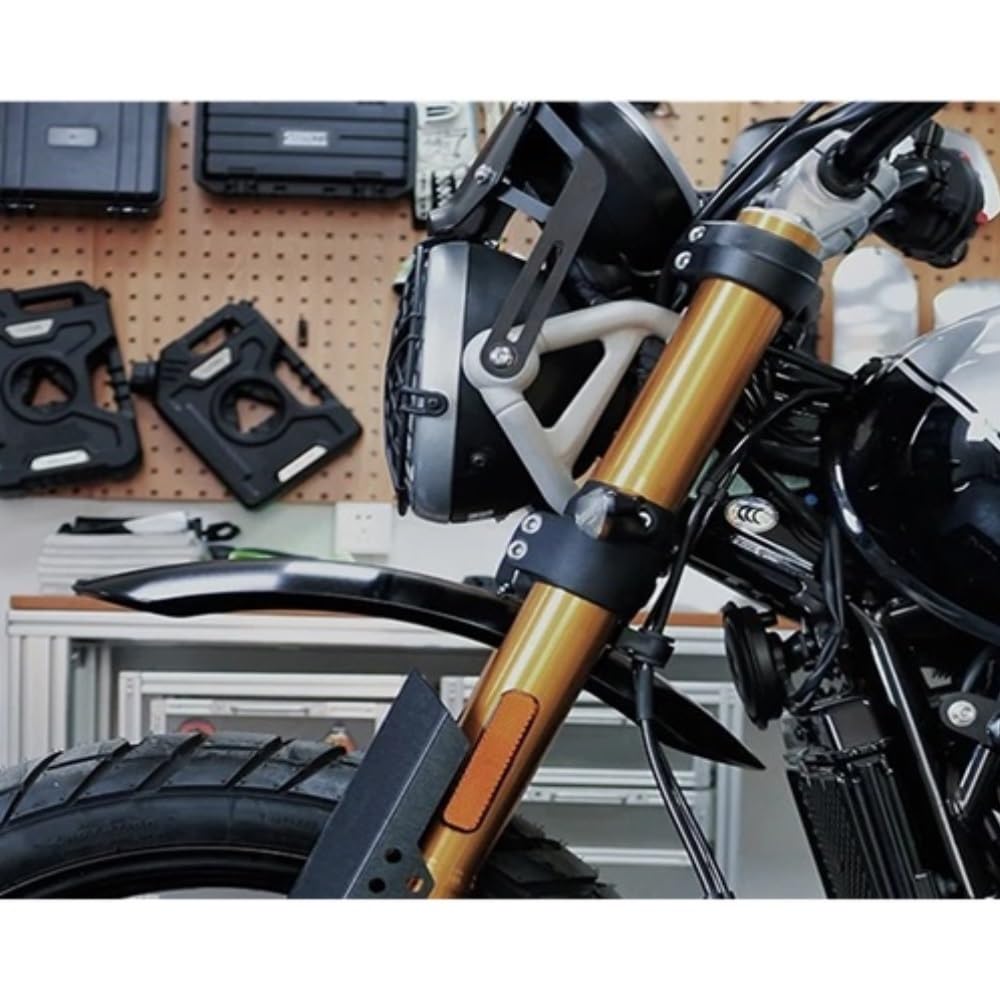 Błotnik Panel osłony rozbryzgowej Błotniki motocyklowe Przedni wysoko zamontowany błotnik Osłona rozbryzgowa dla Scrambler 400X dla Speed ​​400 2023-2025
