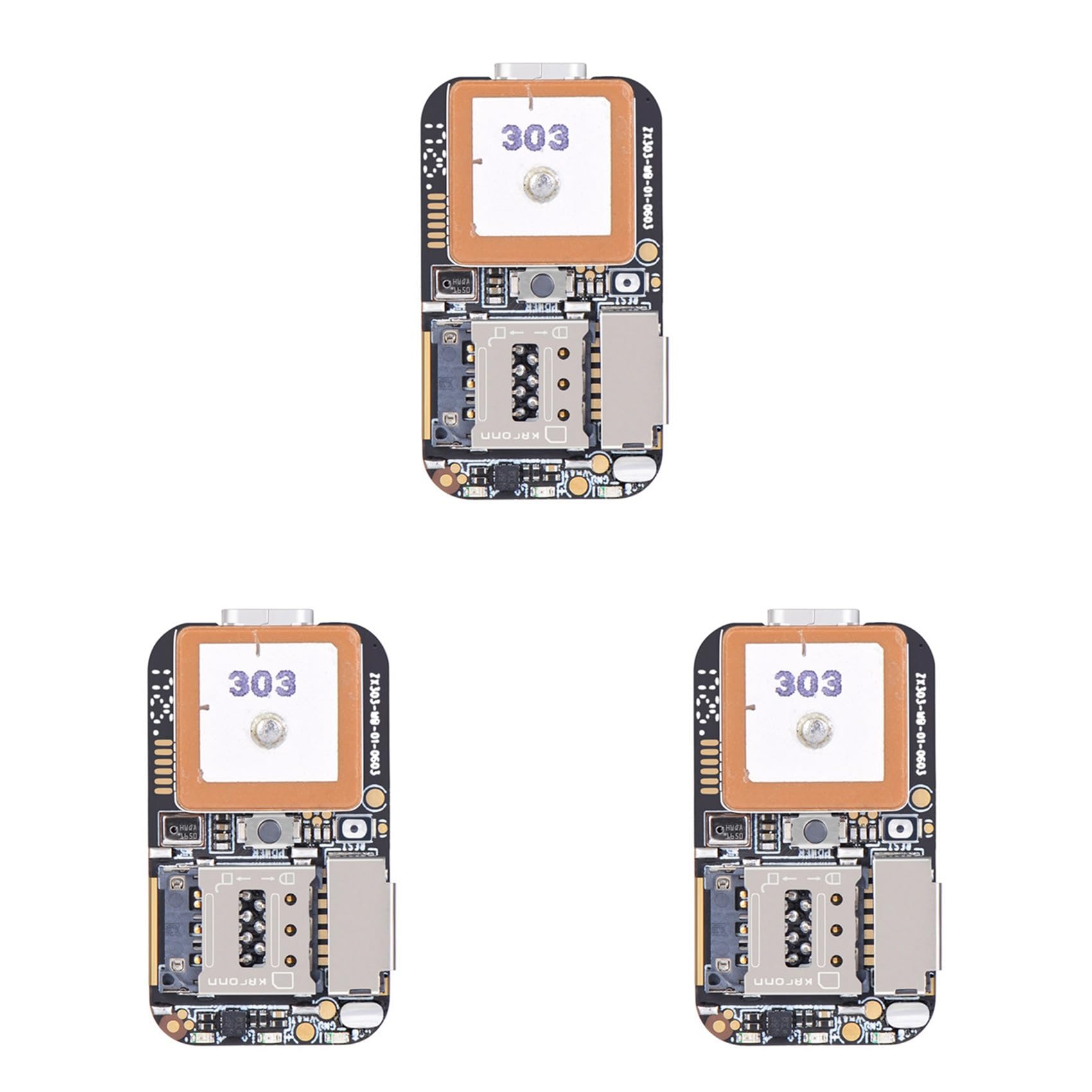 3X Mini GPS Tracker SOS Localizzatore di Monitoraggio Vocale Chiamata in Tempo Reale per Computer Portatile Dispositivo di Monitoraggio in Tempo Reale per Anziani