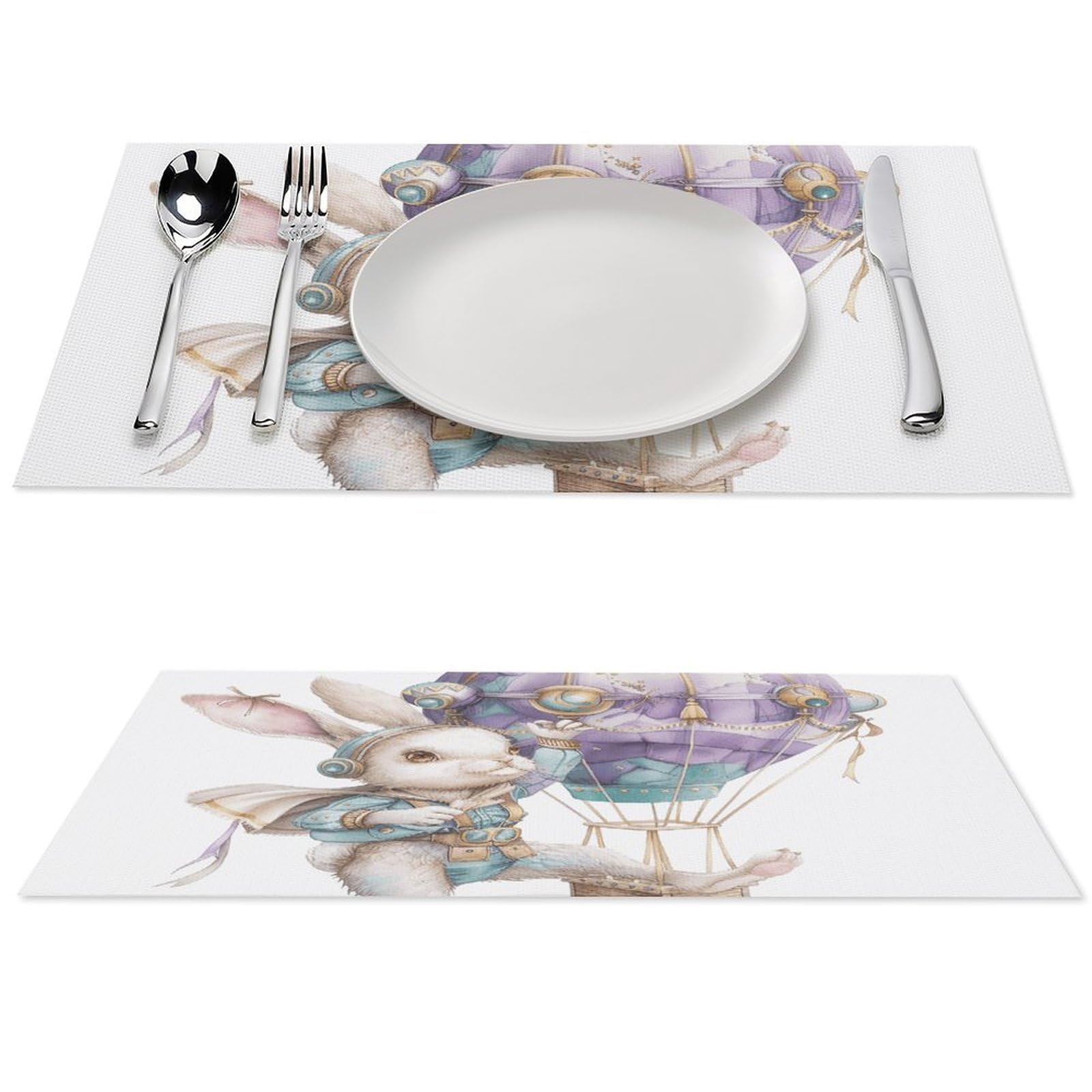 Sets de table antidérapants en PVC pour stopper les taches et protéger de la chaleur