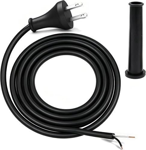 33007898 Power Cord 2-Wire16-Gauge 9.8FT for DEWALT DW704 DW708 DW360 DW849 DW384 DWP849X Miter Saw/Circular Saw Compatible Chainsaw Polisher Power Tool Parts