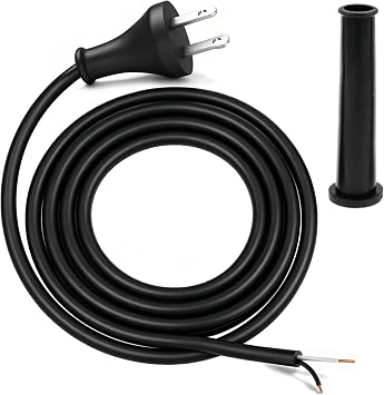33007898 Power Cord 2-Wire16-Gauge 9.8FT for DEWALT DW704 DW708 DW360 DW849 DW384 DWP849X Miter Saw/Circular Saw Compatible Chainsaw Polisher Power Tool Parts