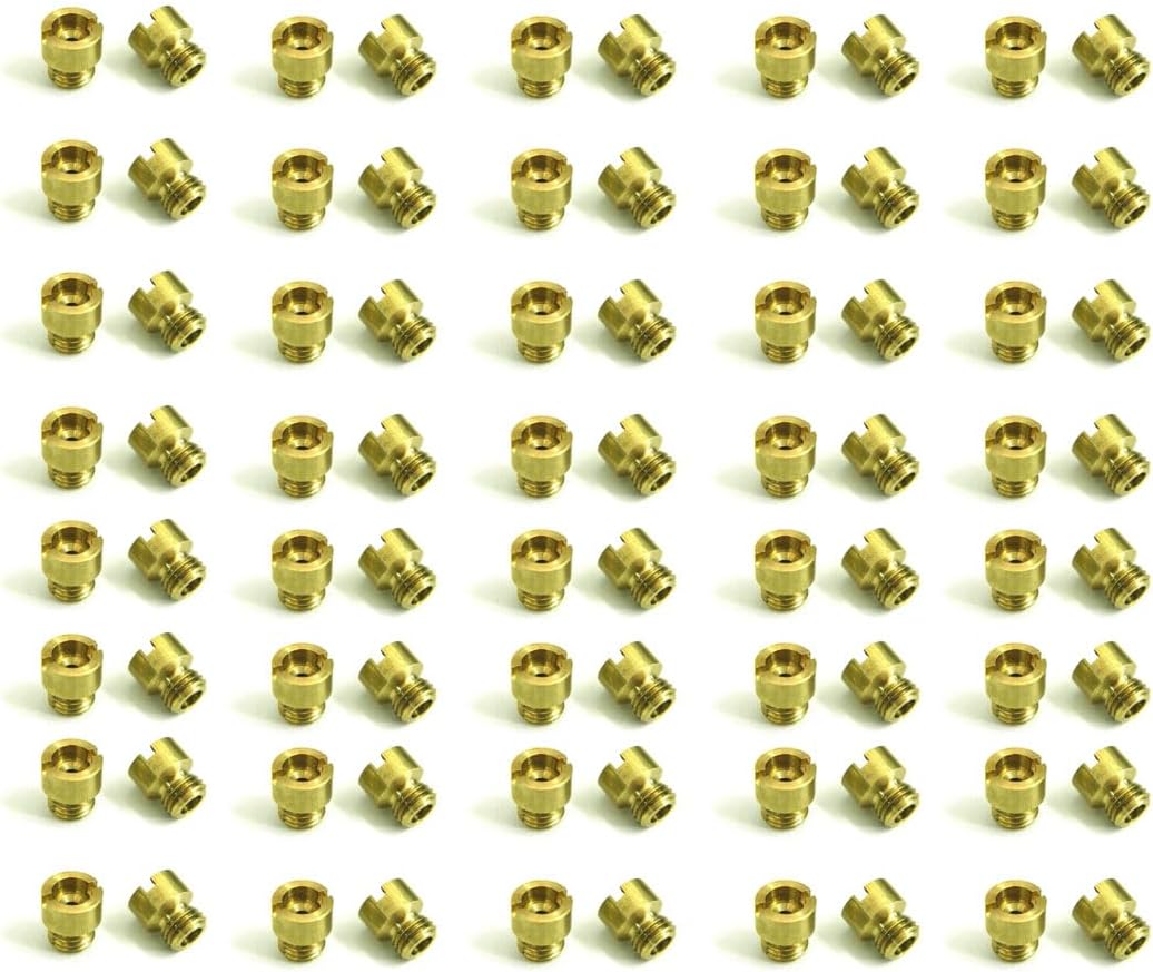 For 36-181 HOLLEY 1/4"-32 MAIN JET SET,80 JETS,2 EACH OF SIZES.60 to 99,COMPATIBLE WITH HOLLEY 2010,2300,4010,4150,4160,4500 CARBURETORS