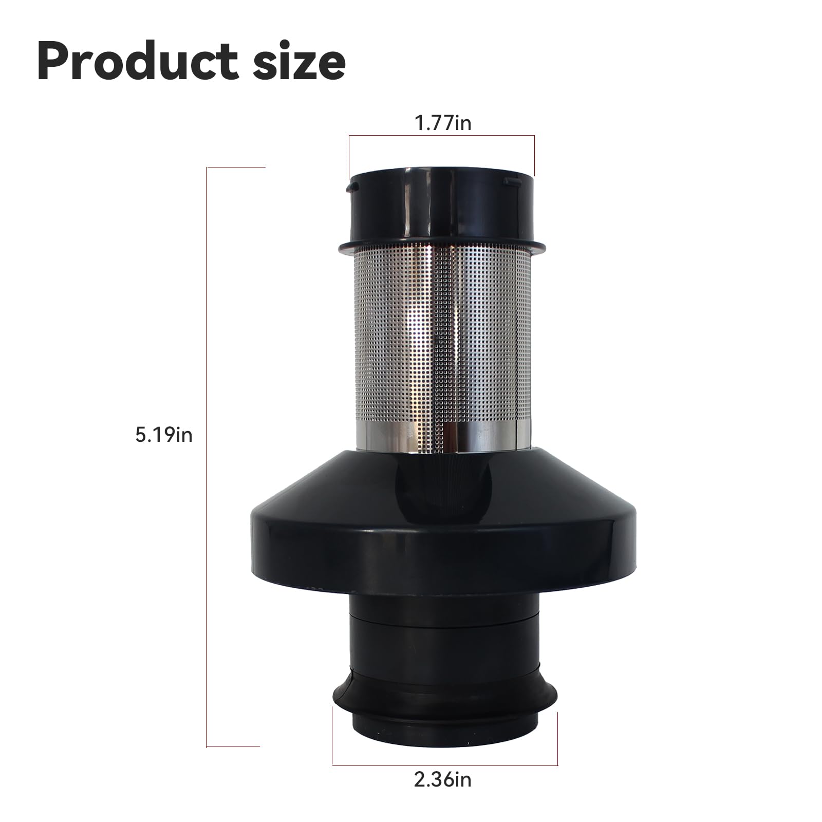Vacuum Cleaner Filter Holder Replacement, Fits for Tineco A10/A11/S11 / S12 Series cordless vacuum cleaners, Washable Vacuum Mesh Filter
