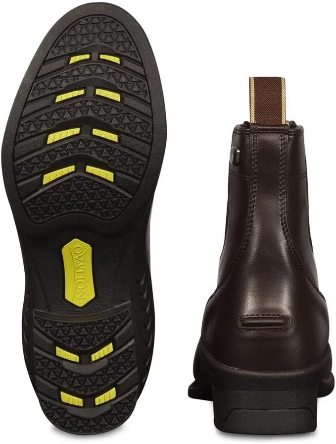 Ovation Women's Lightweight Stylish Equestrian Horse Riding Ankle Length Synthetic Vega Leather Quantum Zip Paddock Boots - Image 5