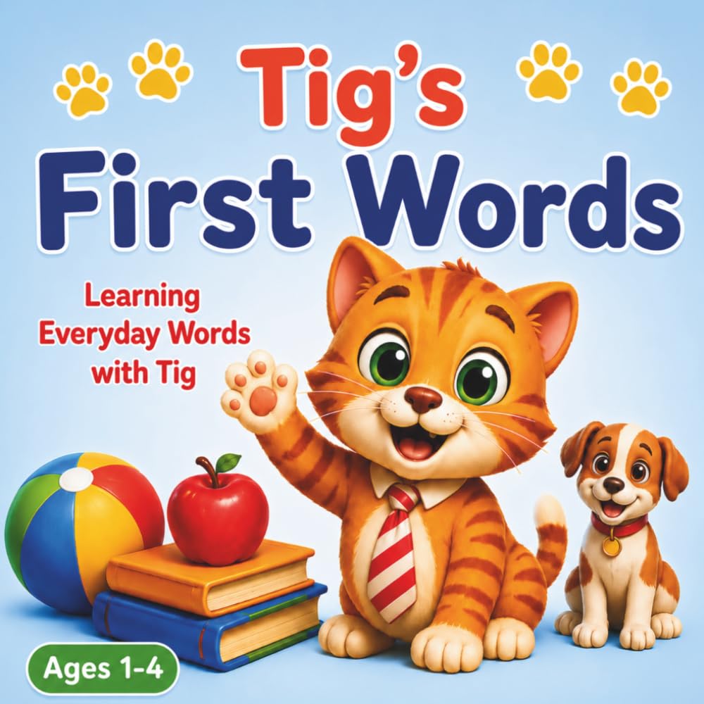 Tig's First Words: Learning Everyday Words with Tig (Tig Learning Series)