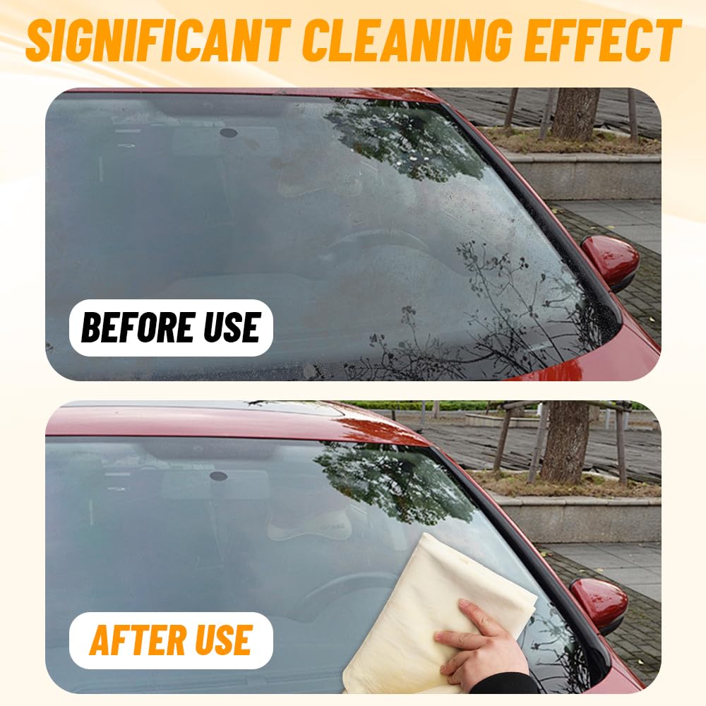 Panno In Vera Pelle Di Pecora Per Asciugare L'Auto | Super Assorbente E Senza Graffi 50x80cm - Foto 3