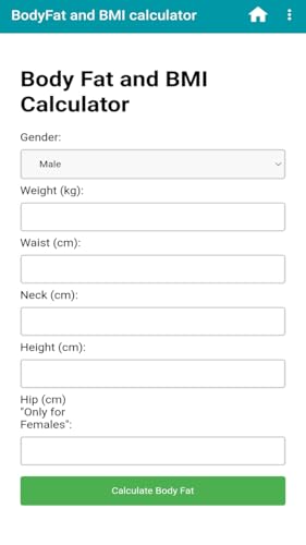 BodyFat and BMI calculator