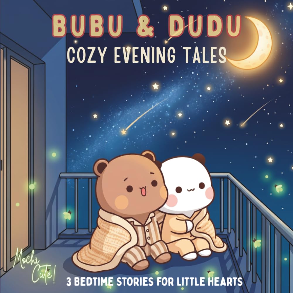 Bubu & Dudu's Cozy Evening Tales: 3 Bedtime Stories for Little Hearts — A Children's Picture Book for Ages 3-7