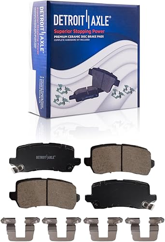 Miniatura 42 de Detroit Axle - Zapatas de freno traseras para 93-07 Subaru Forester Impreza Saab 9-2X, 90-99 Legacy 1993 1994 1995 1996 1997 1998 1999, Reemplazo de