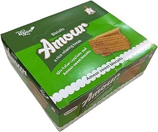 بسكويت ساده حلو (أموور) من الشمدن عبوة تحتوي على ع 6 باكو