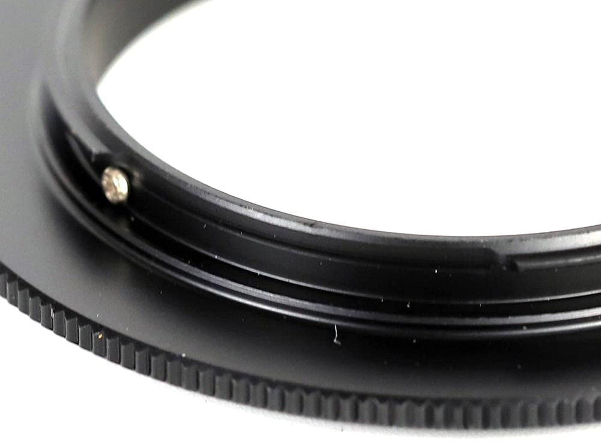 Anello Inversione Obiettivo 52mm Per Nikon AI F - Adattatore Macro Professionale In Metallo - Foto 10