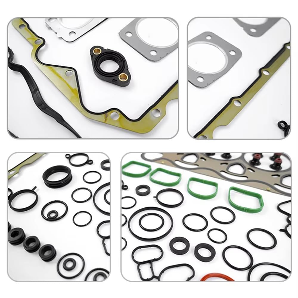 Junta estanqueidad tapa válvulas Kit De Pernos Junta Culata N46B20B Para 120i 320i Para X1 Para E84 E60 E90
