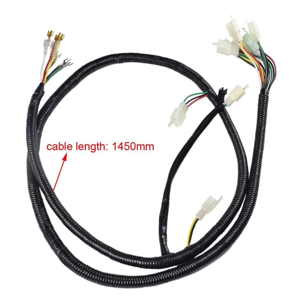 ZXTDR Wiring Harness showing 1450mm cable length