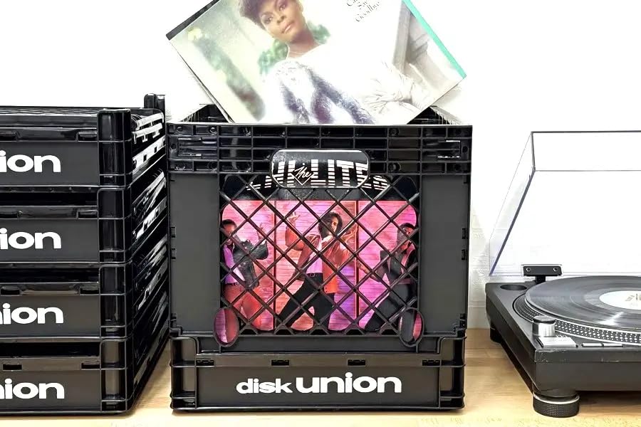 Vinyl Record crate レコードクレート　レコードや雑誌、小物収納 Amazon.co.jp: レコードクレート/Record Crate/レコード収納/レコード