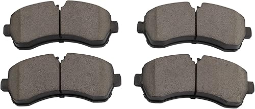 Miniatura 3 de TRQ Juego de pastillas de freno de disco de cerámica delanteras para Freightliner Mercedes Sprinter Van